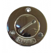 Fuel Key screw cap 50mm / 2inch 316 AISI Embossed Deck Filler